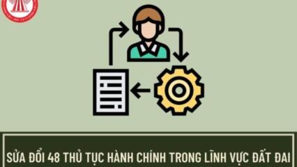 Sửa đổi 48 Thủ Tục Hành Chính Trong Lĩnh Vực đất đai Thuộc Thẩm Quyền Giải Quyết Của Cấp Tỉnh? Thủ Tục đăng Ký Quyền Sử Dụng đất Online Thế Nào?