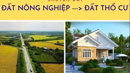 Trình Tự, Thủ Tục Chuyển đổi đất Nông Nghiệp Sang đất ở